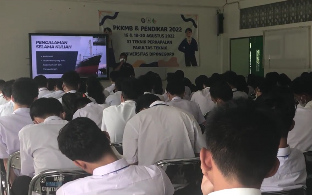 WELCOMING THE NEW STUDENTS AND CHARACTER BUILDING IN DEPARTMENT OF NAVAL ARCHITECTURE 2022