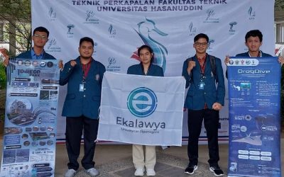 Tim Riset Mahasiswa Perkapalan UNDIP Menjadi Juara Pertama pada LKTI Cruise 2023